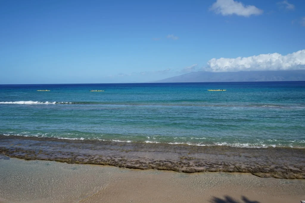 A beach on the south Maui coast near unit 711